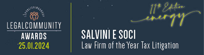 Legalcommunity Energy Awards 2024 Studio Salvini e Soci